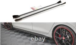 Maxton Sports Durabilité Rajouts Des Bas De Caisse + Flaps Volkswagen Golf GTI