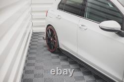 Maxton Sports Durabilité Rajouts Des Bas De Caisse + Flaps Volkswagen Golf GTI