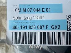 Mk1 Golf GTI Cabriolet ENSEMBLE COMPLET (6) Badges