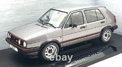 Model Car Group 1/18 Scale MCG18390 Volkswagen Golf II GTI Met. Dark Grey