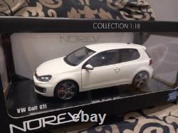 Norev 1/18 Volkswagen Golf 6 Gti 2009 Blanche