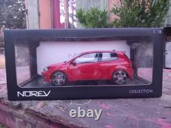 Norev 1/18 Volkswagen Golf 6 Gti 2009 Rouge Lire Description