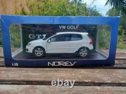 Norev 1/18 Volkswagen Golf Gti Blanche