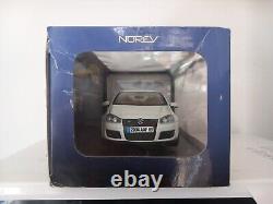 Norev 1/18 Volkswagen Golf Gti Blanche Avec Defauts Lire Description