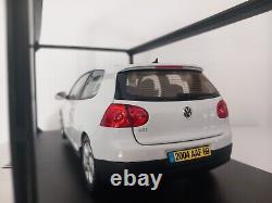 Norev 1/18 Volkswagen Golf Gti Blanche Avec Defauts Lire Description