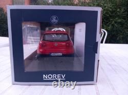 Norev 1/18 Volkswagen Golf Gti Rouge Boite Non D'origine