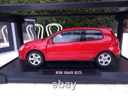 Norev 1/18 Volkswagen Golf Gti Rouge Boite Non D'origine