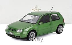 Norev Modèle De Voiture Statique Volkswagen Golf IV Gti 1998 Vert Échelle 1/18