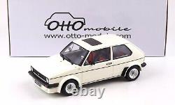 OTTOMOBILE 118 Volkswagen Golf GTI Mk1 ABT 1982 blanc alpin OT1014