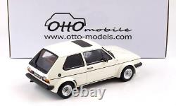 OTTOMOBILE 118 Volkswagen Golf GTI Mk1 ABT 1982 blanc alpin OT1014