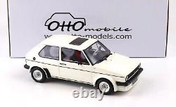 OTTOMOBILE 118 Volkswagen Golf GTI Mk1 ABT 1982 blanc alpin OT1014