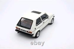 OTTOMOBILE 118 Volkswagen Golf GTI Mk1 ABT 1982 blanc alpin OT1014 Otto