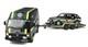 Ottomobile, Volkswagen Lt35 Avec Golf Gti Mk1 Gr. 2 #10 Noir Et Vert J. Panciat