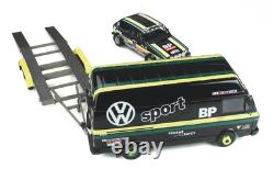OTTOMOBILE, VOLKSWAGEN LT35 avec Golf GTI MK1 GR. 2 #10 Noir et vert J. PANCIAT