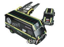 OTTOMOBILE, VOLKSWAGEN LT35 avec Golf GTI MK1 GR. 2 #10 Noir et vert J. PANCIAT