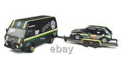 OTTOMOBILE, VOLKSWAGEN LT35 avec Golf GTI MK1 GR. 2 #10 Noir et vert J. PANCIAT