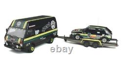 OTTOMOBILE, VOLKSWAGEN LT35 avec Golf GTI MK1 GR. 2 #10 Noir et vert J. PANCIAT