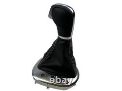 Original VW Revêtement Levier de Vitesses Touran 1T DSG Cuir Caddy 2C Bouton