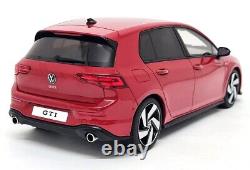 Otto 1/18 VW Golf GTi Mk8 Red 2021 Volkswagen Resin Scale Model Car