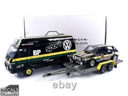 Otto Mobile 1/18 Volkswagen Pack Lt35 Golf Gti Mk1 Tour De France 1981 Ot