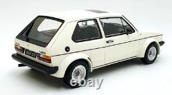 Otto Models 1/18 Scale Resin OT1014 Volkswagen Golf GTI White