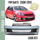 Pare Chocs Avant Look Gti Pour Volkswagen Golf 6