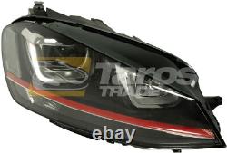 Phare Avant Droite Pour Volkswagen Golf VII 2013-2017 Gti