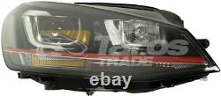 Phare Avant Droite Pour Volkswagen Golf VII 2013-2017 Gti