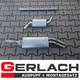 Pot D'échappement Pour Volkswagen Golf Ii 193 1g1 1.8 Gti 1984-1991