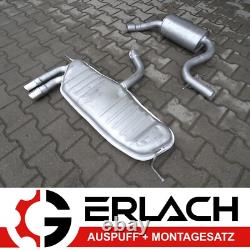 Pot d'échappement pour Volkswagen Golf V 2.0 TFSI / GTi 2004-2009 échappement