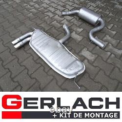 Pour Volkswagen Golf V 2.0 TFSI / GTi 2004-2009 echappement silencieux 1846