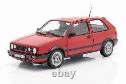 RARE Volkswagen VW Golf 2 GTI de 1990 rouge au 1/18 de NOREV 188438