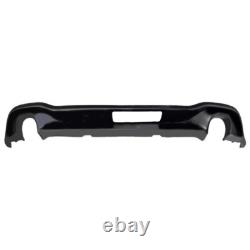 Spoiler de pare-choc arrière noir Volkswagen Golf 8 GTI depuis 2020