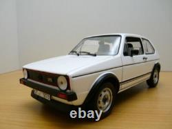 VOLKSWAGEN GOLF GTi 1600 série 1 blanche 1/18 VW
