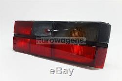 VW GOLF MK1 79-83 GTI teinté rouge tige arrière feux lampe Paire de chauffeur