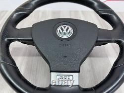 VW Golf 5 1K Gti Original Trou Cuir Volant Avec Commutation 1K0419091BF TDL