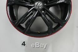 VW Golf 7 Gti GTD Jantes Alliage 18 Pouces Sevilla Jeu de Jantes Graphite