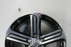 VW Golf 7 Gti GTD R Jantes 18 Pouces Jantes Cadiz Noir Jeu de Jantes