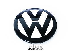 VW Golf 7 VII Facelift Avant Emblème Noir Blanc Signe Avant Gti GTD Tcr Acc