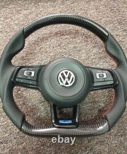 VW Golf MK7 GTI R Custom Carbon Fiber steering wheel