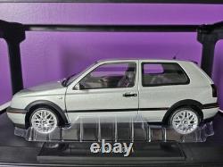 VW Volkswagen Golf III 3 GTI 1996 20 Years Anniversary Silver Gris Norev 1/18
