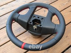 Volant CUIR NEUF VW Volkswagen Golf MK3 MK2 II III VR6 GTI rayure rouge