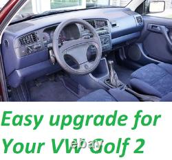 Volant CUIR NEUF pour VW Volkswagen Golf 2 3 MK2 MK3 GTI VR6 Alcantara