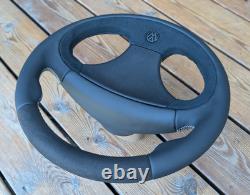 Volant CUIR NEUF pour VW Volkswagen Golf 2 3 MK2 MK3 GTI VR6 Alcantara Volant CUIR NEUF pour VW Volkswagen Golf 2 3 MK2 MK3 GTI VR6 Alcantara