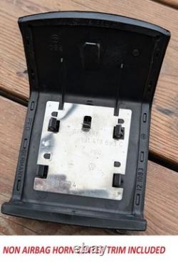 Volant CUIR NEUF pour VW Volkswagen MK2 Golf II 2 GTI VR6 Orange OEM