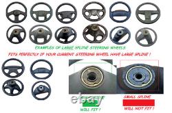 Volant CUIR NEUF pour VW Volkswagen MK2 Golf II 2 GTI point bleu OEM