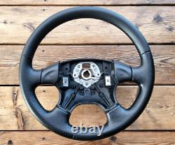 Volant Cuir Noir Vw Volkswagen Golf Gti Mk3 3 Polo Passat B4 Neuf