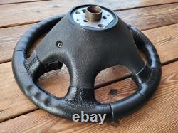 Volant Cuir Noir Vw Volkswagen Golf Gti Mk3 3 Polo Passat B4 Neuf
