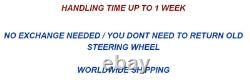 Volant Cuir Noir Vw Volkswagen Golf Gti Mk3 3 Polo Passat B4 Neuf