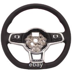 Volant Sport Multifonction ACC VW Golf 7 VII GTI R Line Noir Rouge